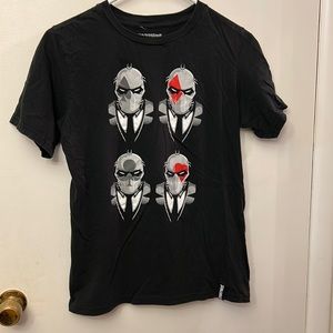 Boys Fortnite T-shirt Black Size 2X